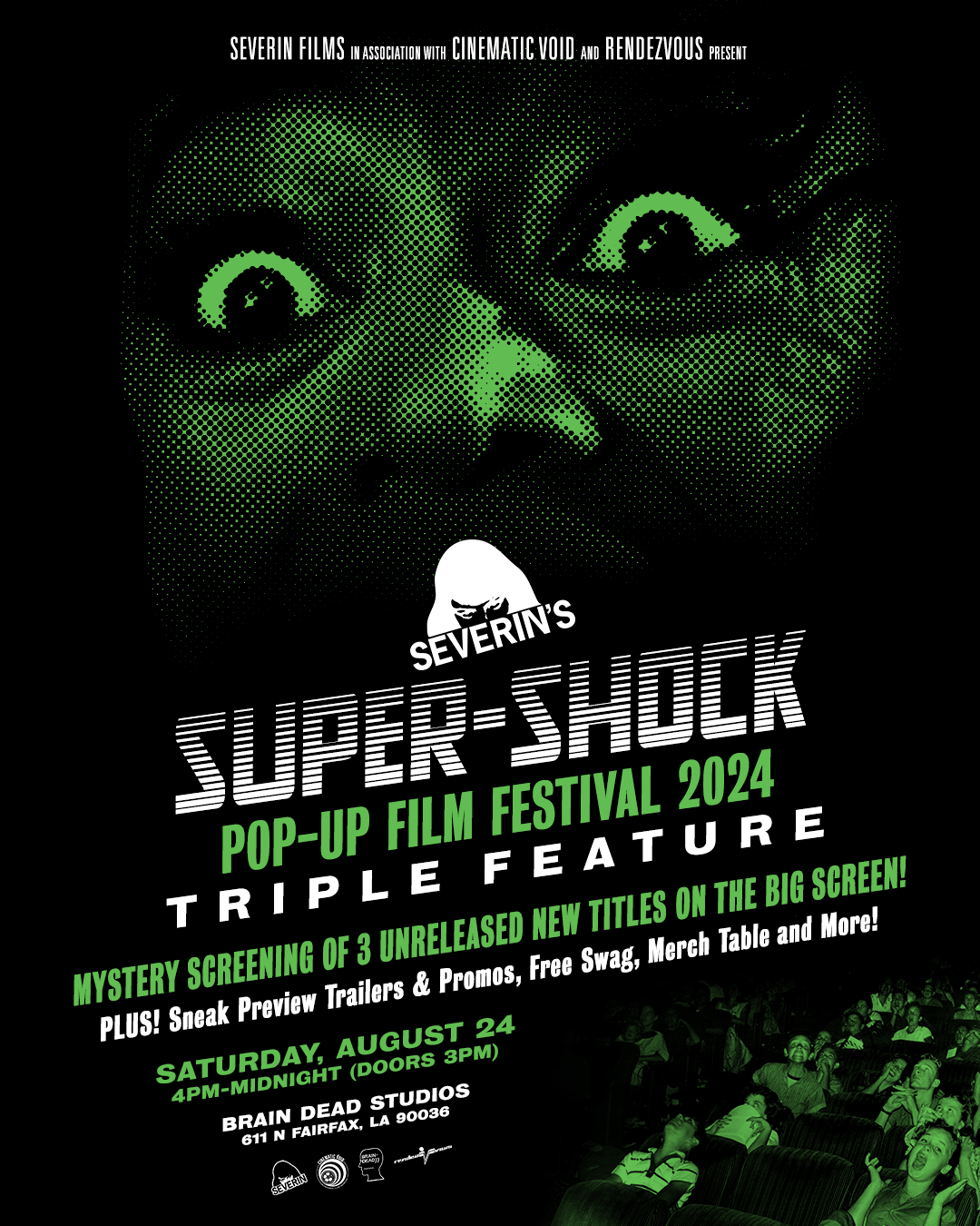 Severin Films Super Shock Pop-Up Film Festival 2024