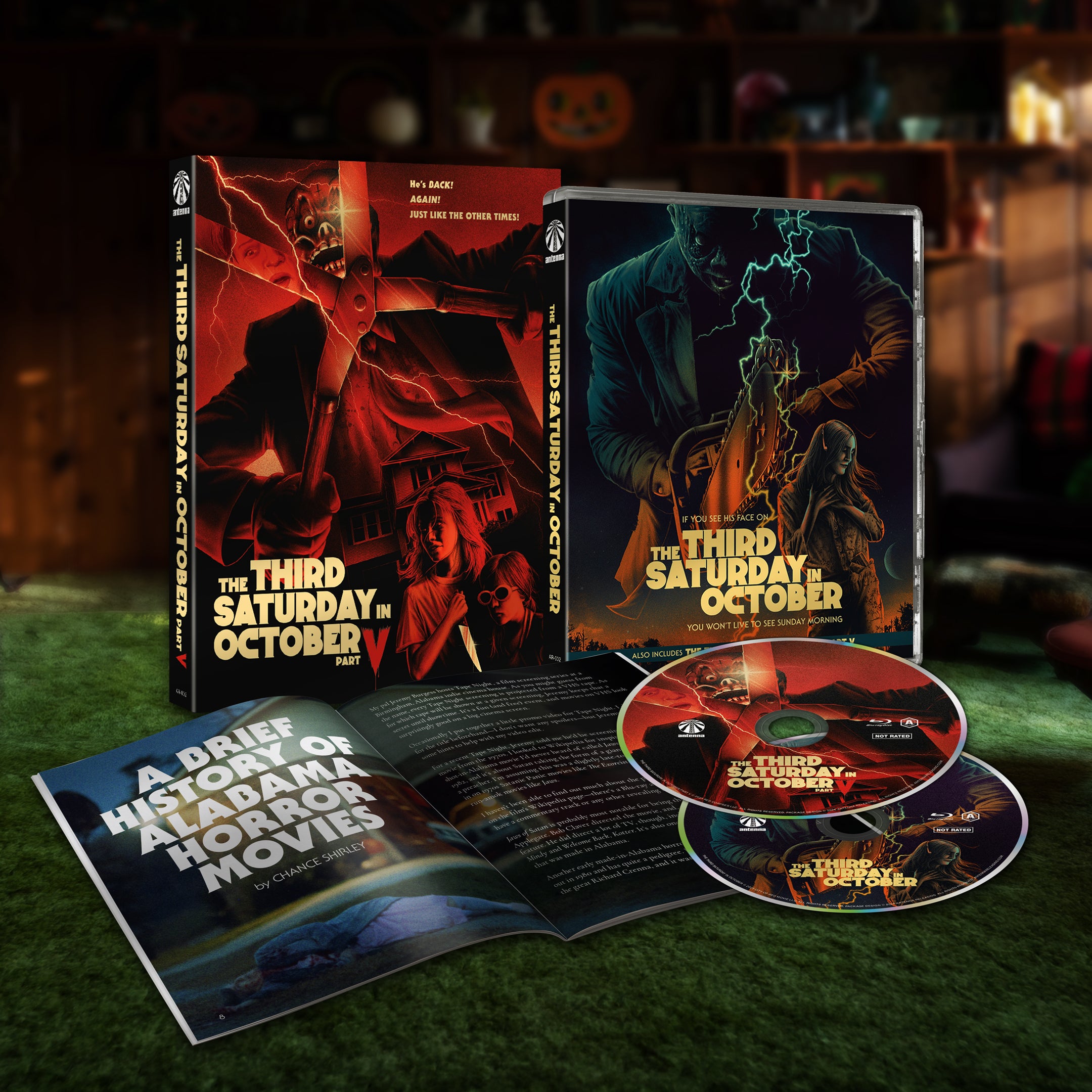 The Third Saturday in October double feature limited edition Blu-ray from Antenna Releasing